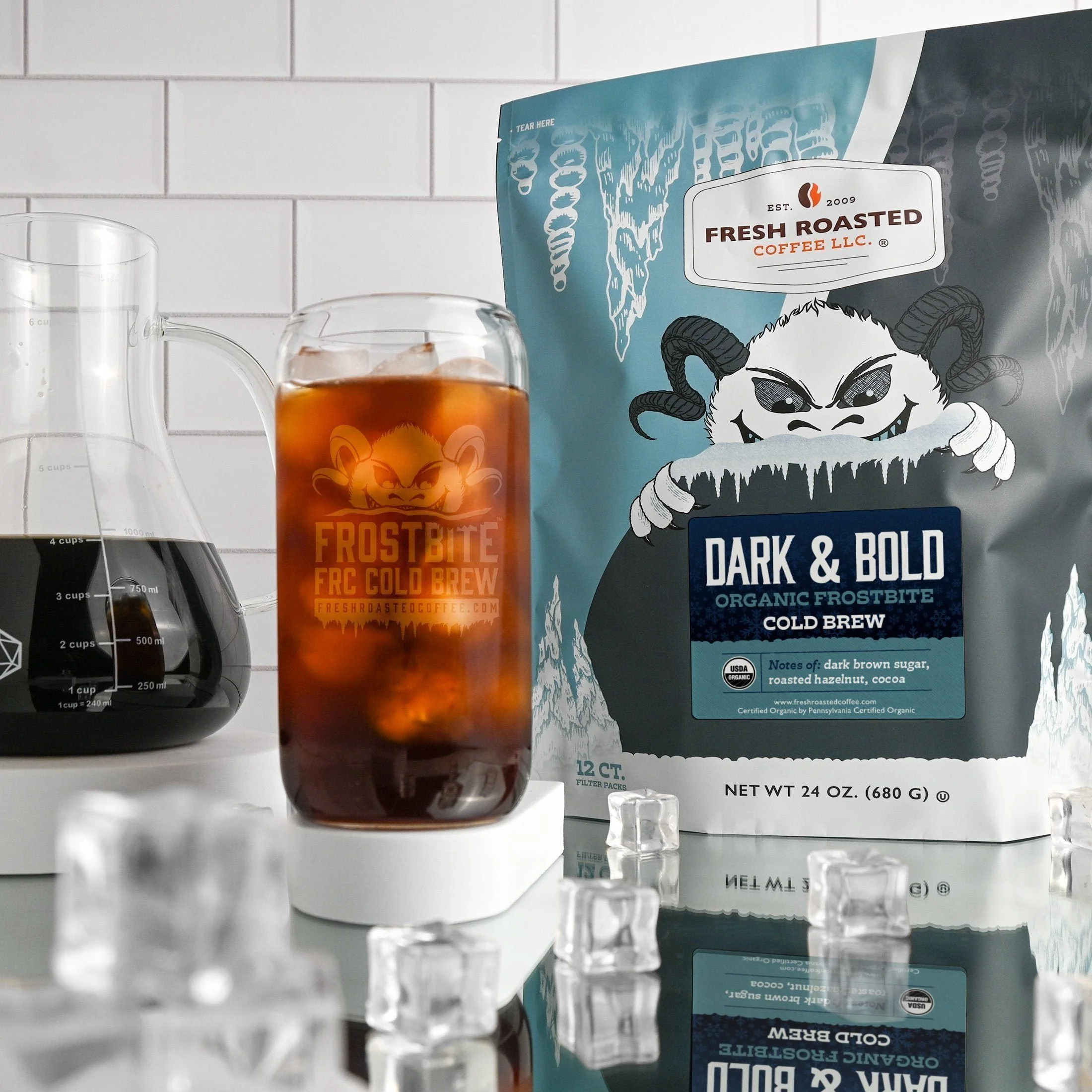 Dark & Bold Organic Frostbite Cold Brew Filter Packs - Image 6