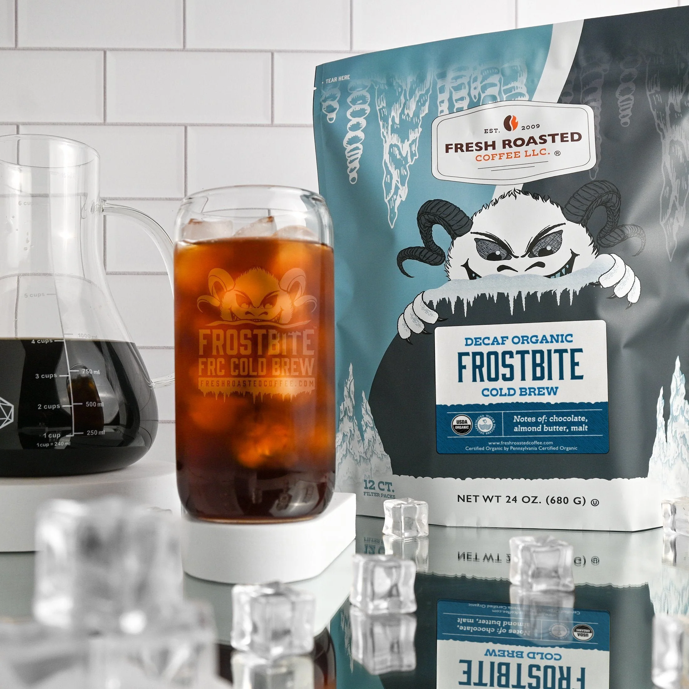 Decaf Organic Frostbite Cold Brew Filter Packs - Image 2
