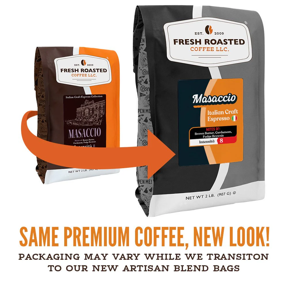 Masaccio Italian Craft Coffee - Roasted Coffee - Image 2