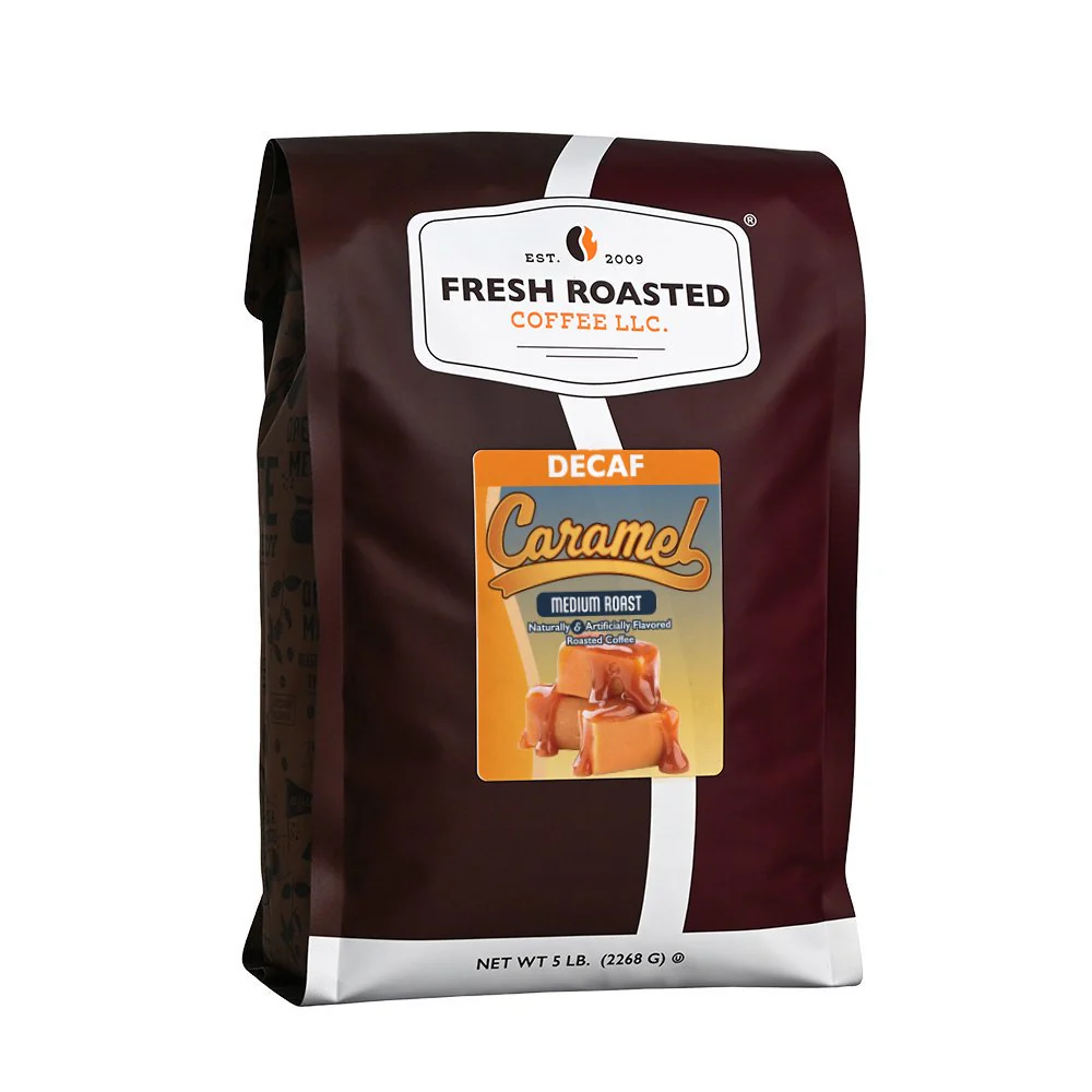 Decaf Caramel - Flavored Roasted Coffee - Image 3