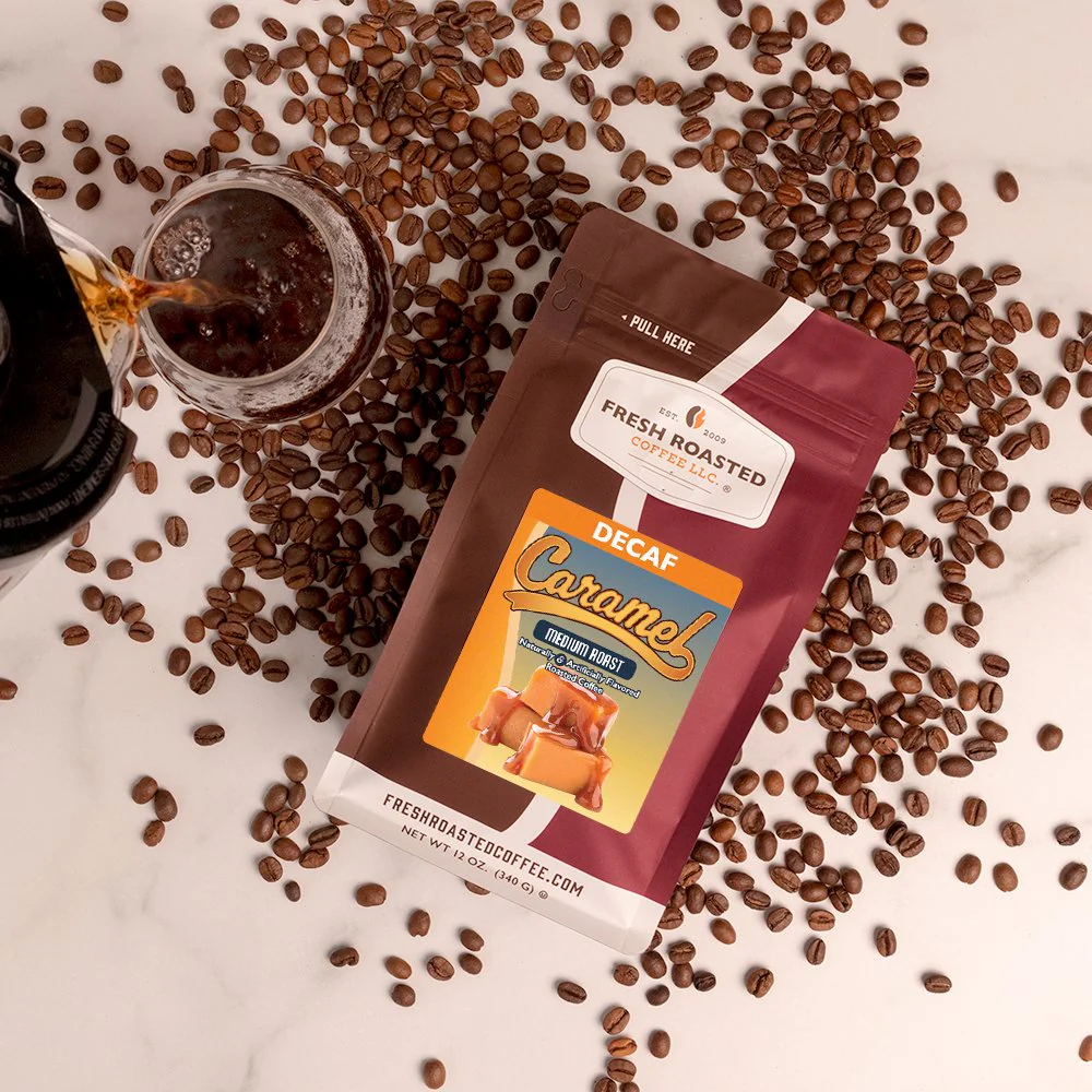 Decaf Caramel - Flavored Roasted Coffee - Image 6