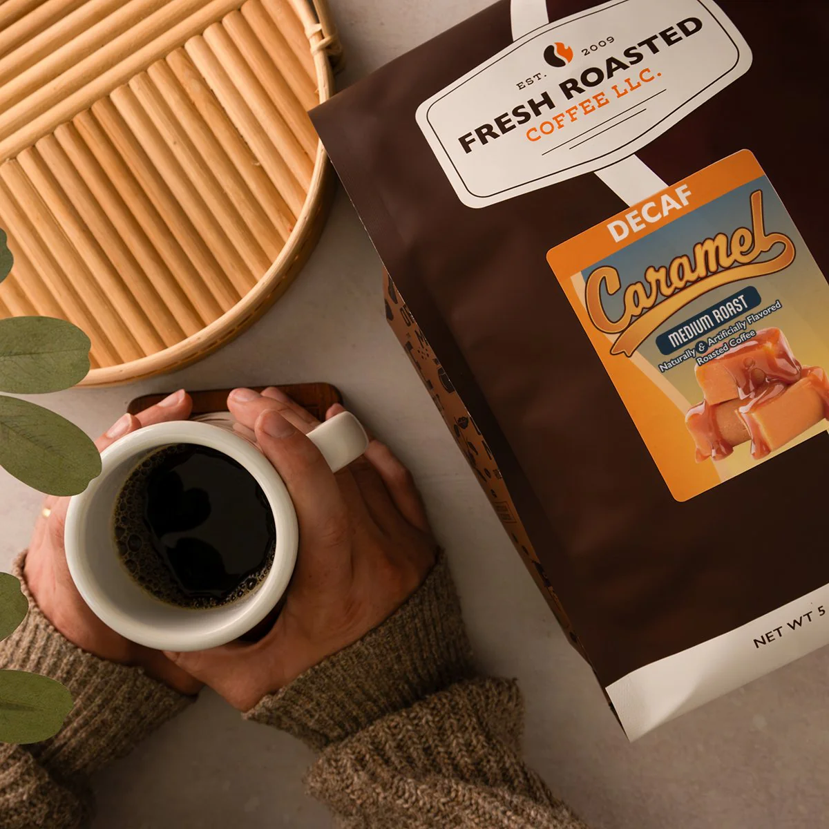 Decaf Caramel - Flavored Roasted Coffee - Image 7