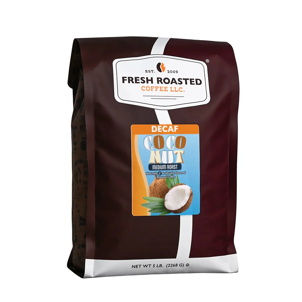 Decaf Coconut - Flavored Roasted Coffee - Image 3