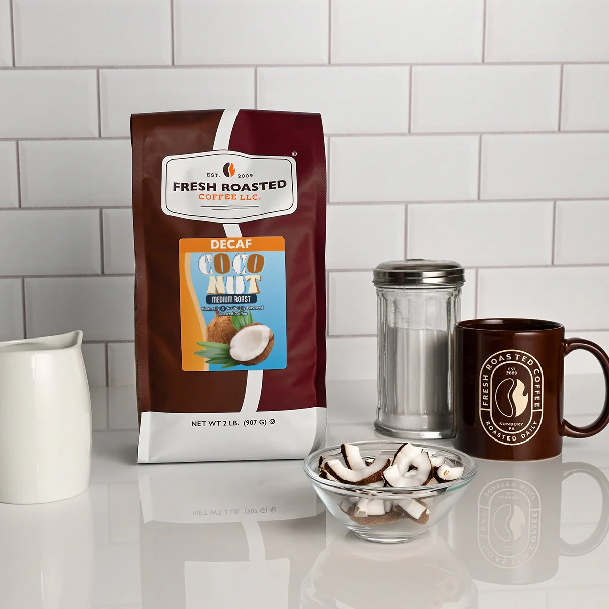 Decaf Coconut - Flavored Roasted Coffee - Image 4