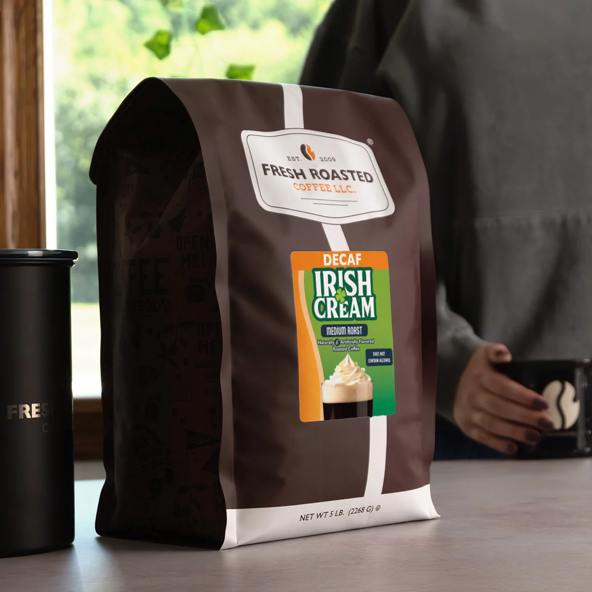 Decaf Irish Cream - Flavored Roasted Coffee - Image 8