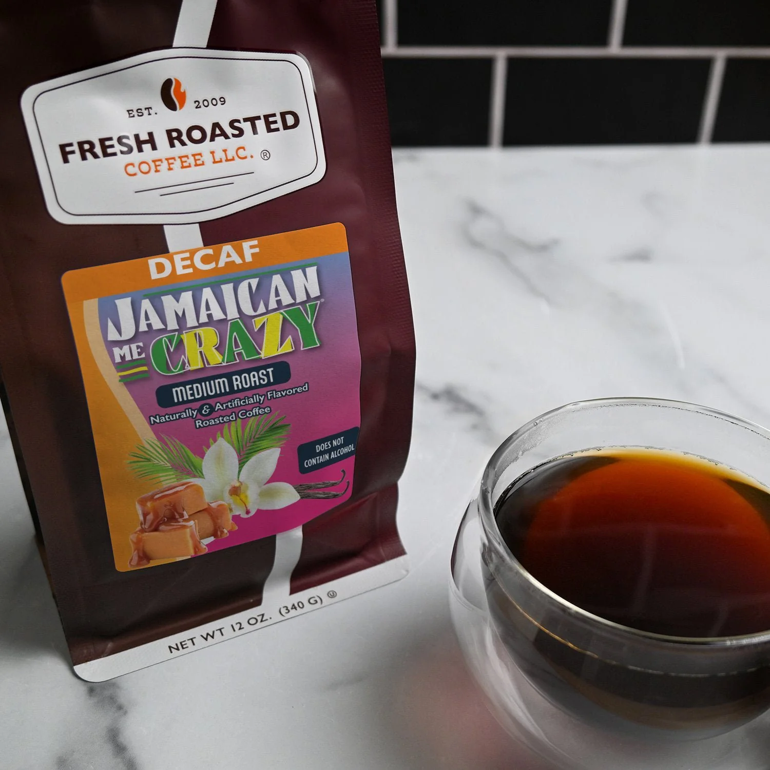 Decaf Jamaican Me Crazy® - Flavored Roasted Coffee - Image 6