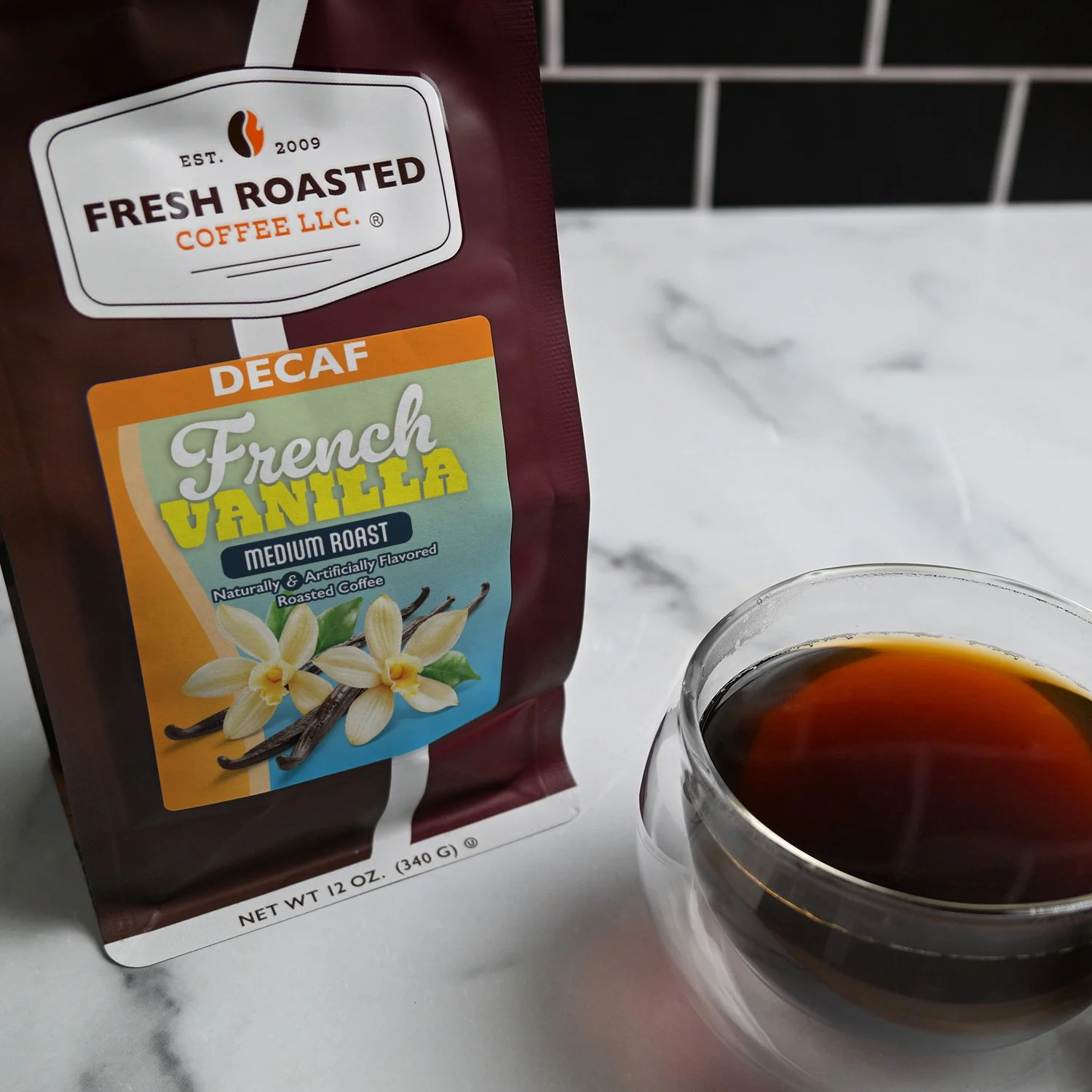 Decaf French Vanilla - Flavored Roasted Coffee - Image 10