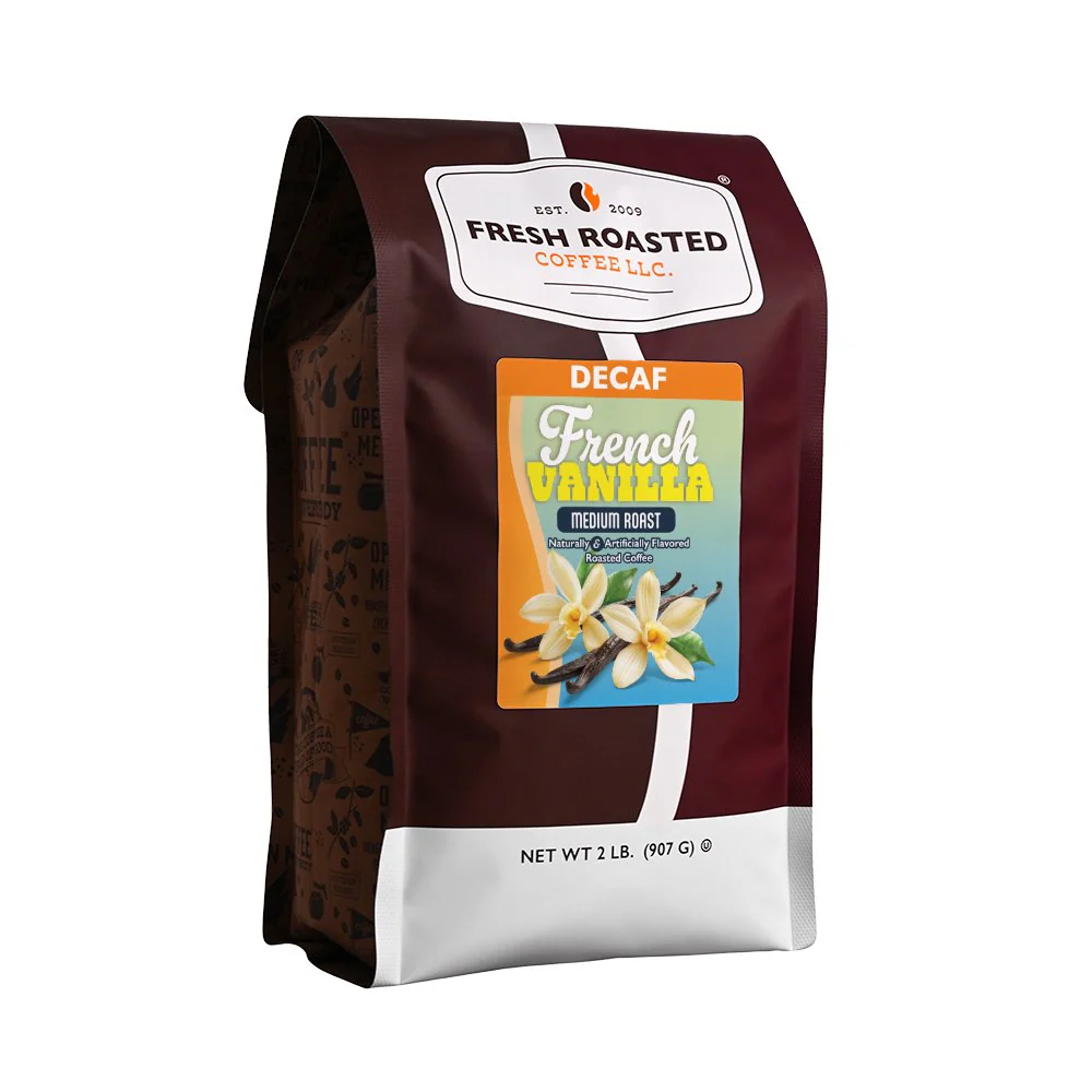 Decaf French Vanilla - Flavored Roasted Coffee - Image 2