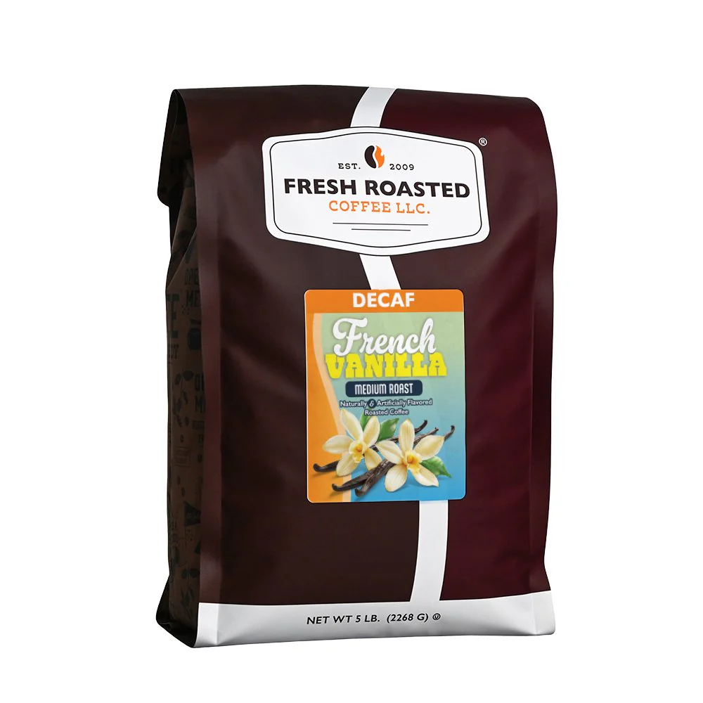 Decaf French Vanilla - Flavored Roasted Coffee - Image 3