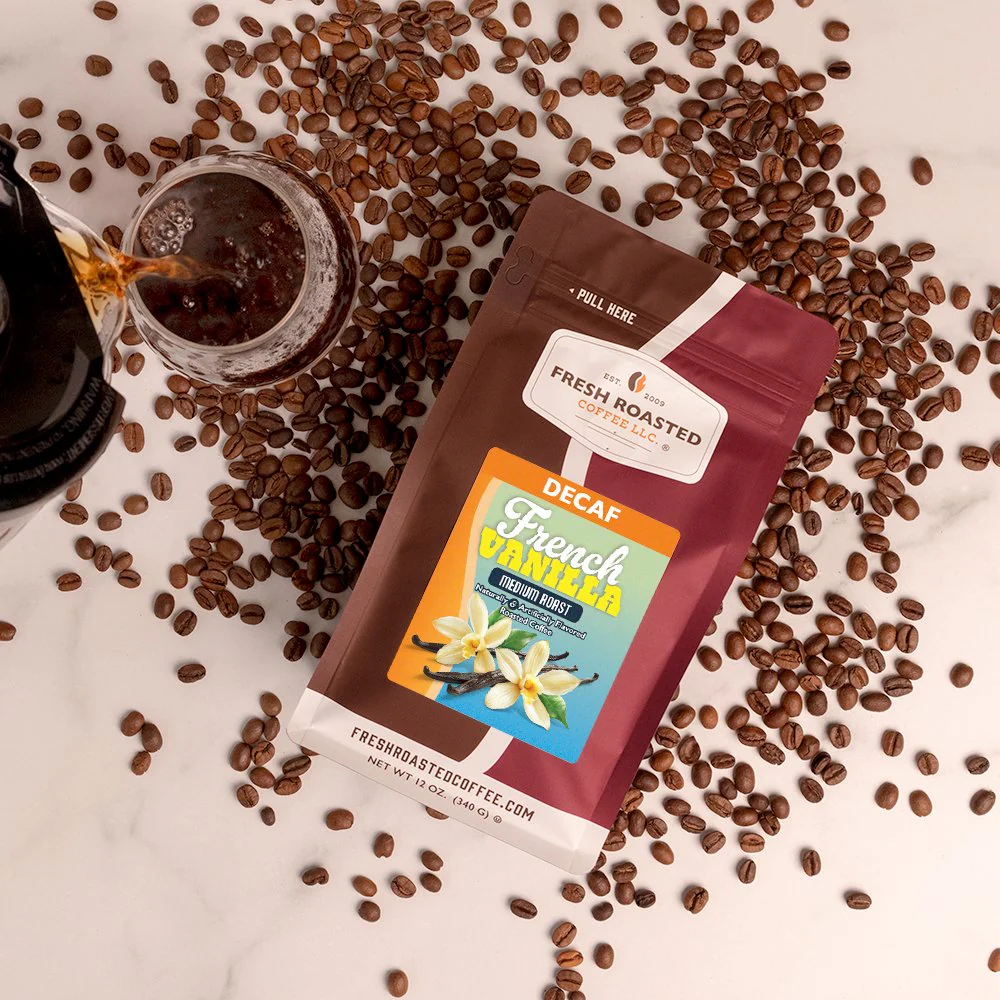 Decaf French Vanilla - Flavored Roasted Coffee - Image 5