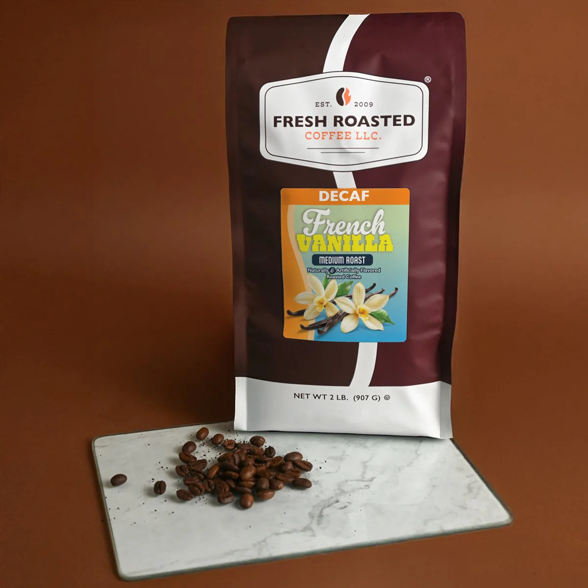 Decaf French Vanilla - Flavored Roasted Coffee - Image 7