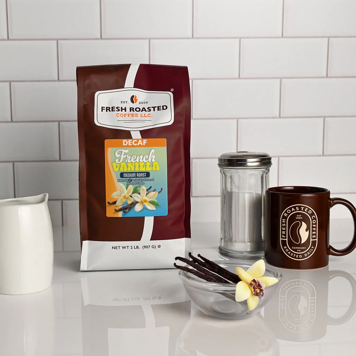 Decaf French Vanilla - Flavored Roasted Coffee - Image 8