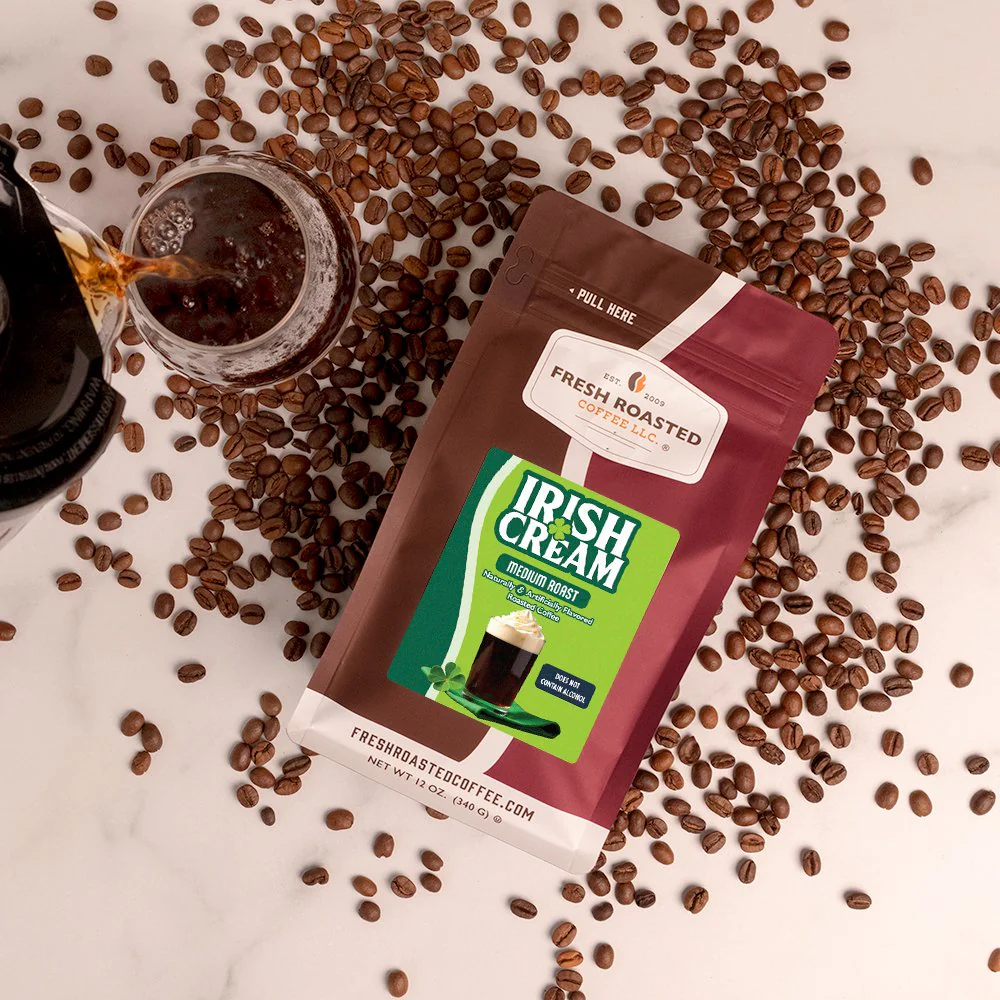 Irish Cream - Flavored Roasted Coffee - Image 2