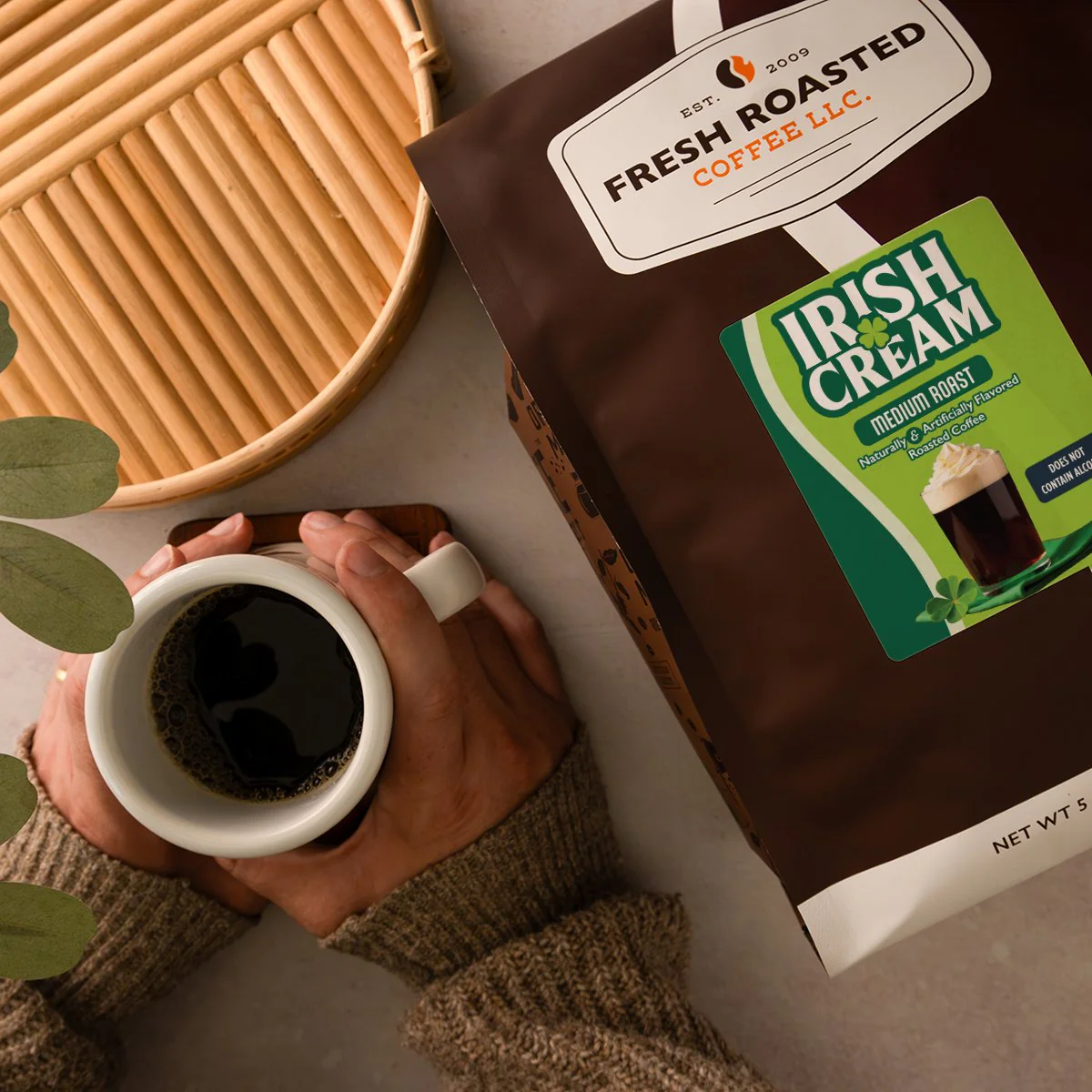 Irish Cream - Flavored Roasted Coffee - Image 4
