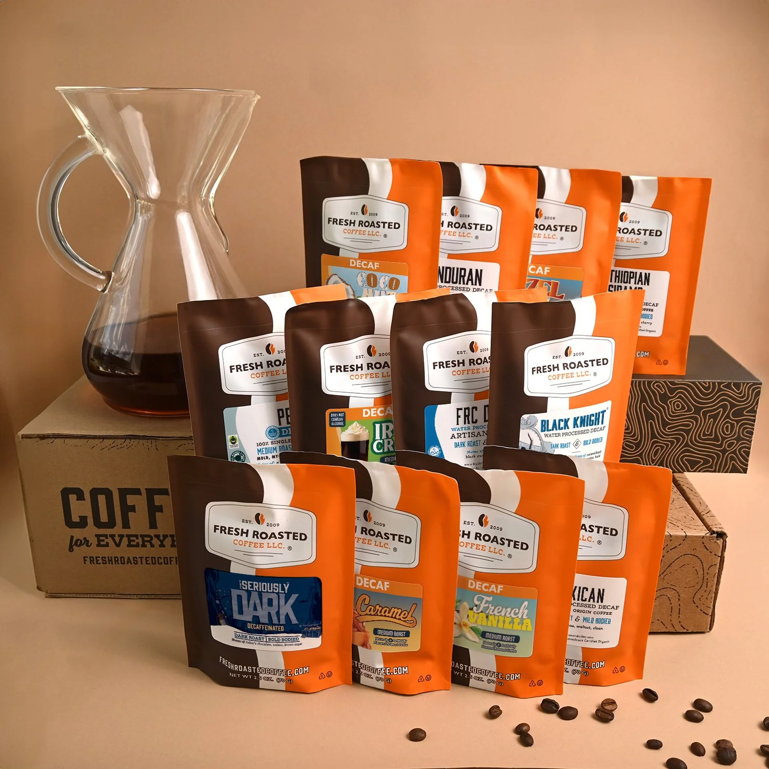 FRC Coffee Bean Gift Box - The Decaf Dozen - Image 2