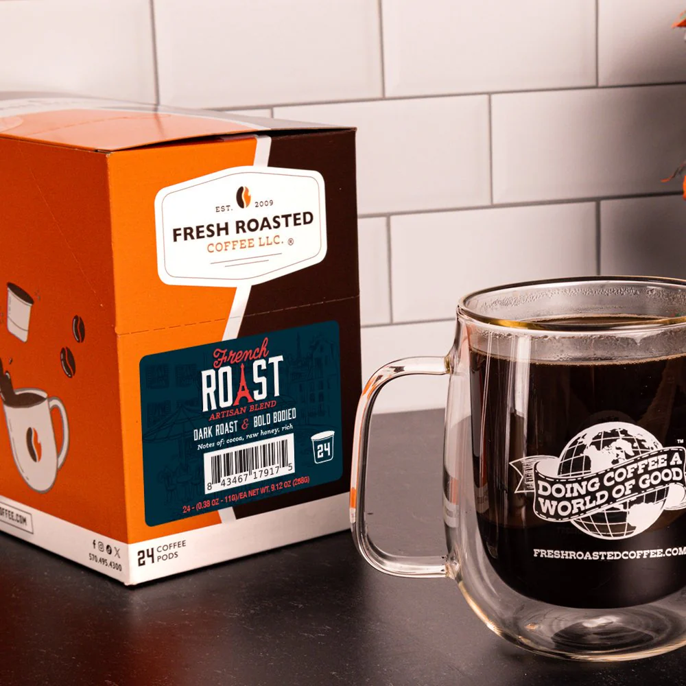 French Roast - Classic Coffee Pods - Image 3