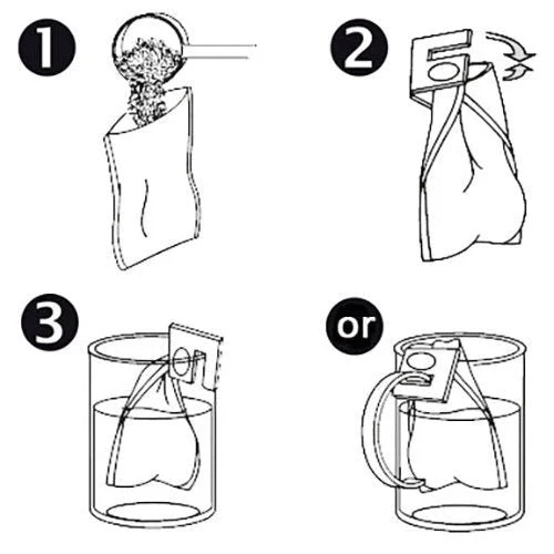 Finum® Tea Bag Clips (4) - Image 3