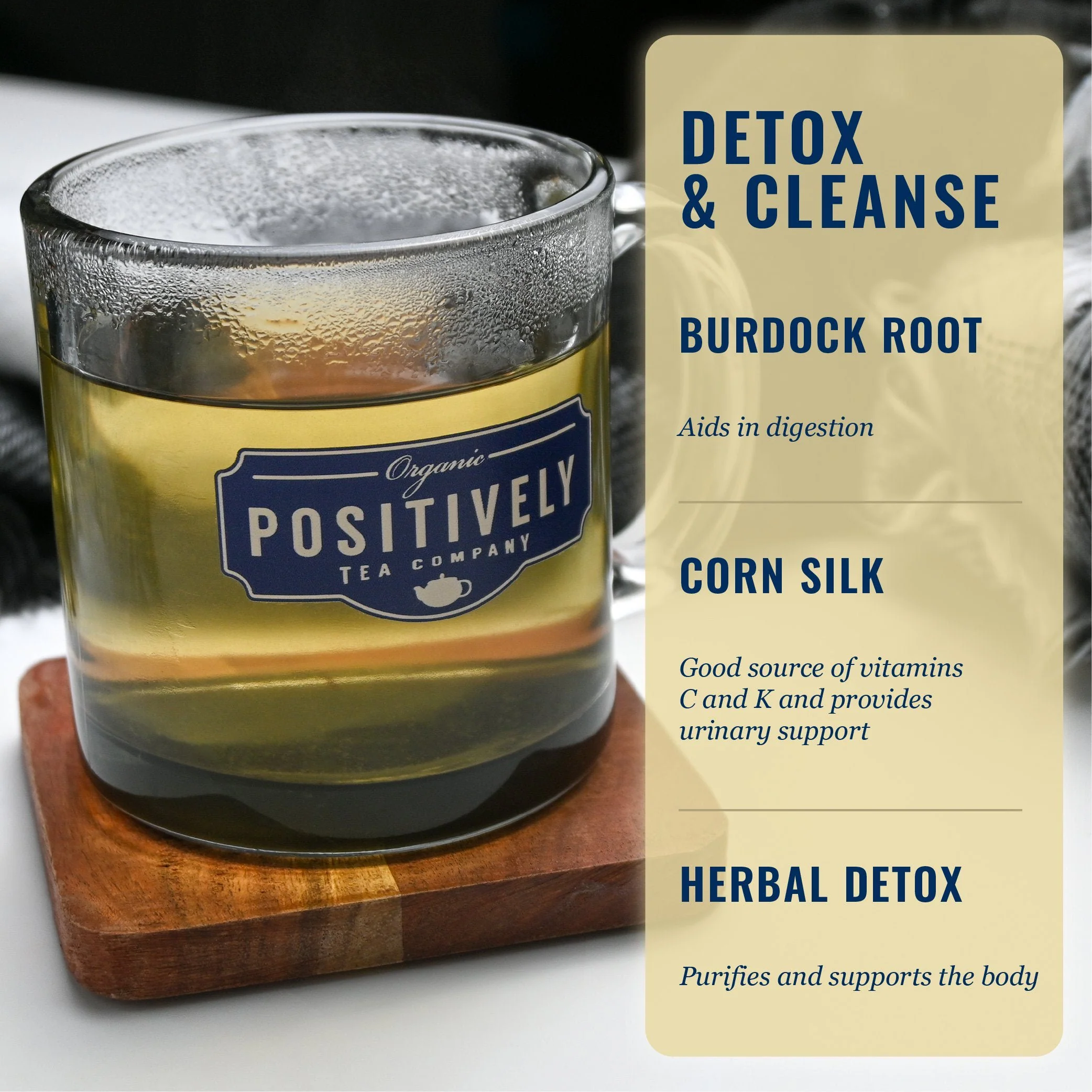 Detox & Cleanse Tea Bag Bundle - Tea, Botanicals and Mug - Image 2