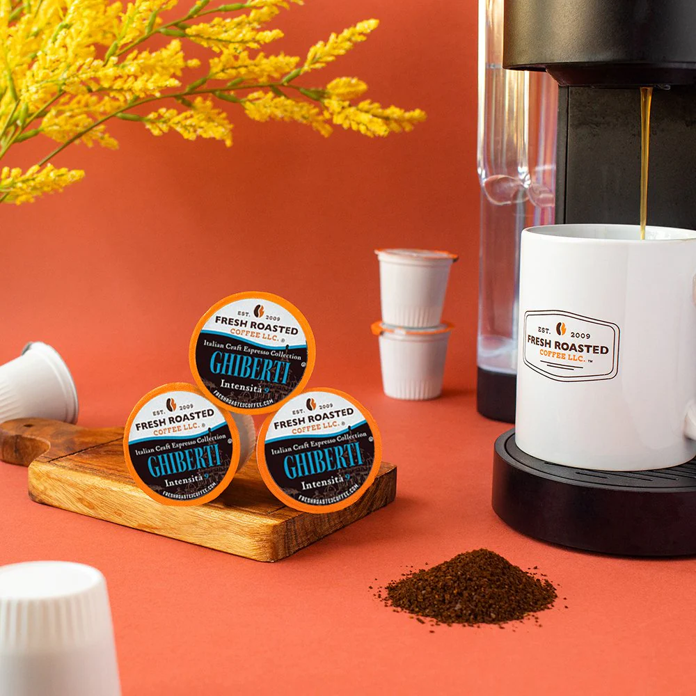 Ghiberti Italian Craft Coffee - Classic Coffee Pods - Image 4
