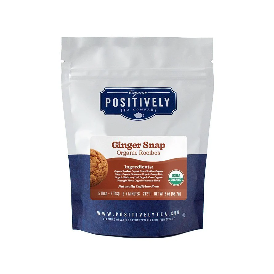 Organic Ginger Snap Rooibos - Loose Leaf Tea - Image 8