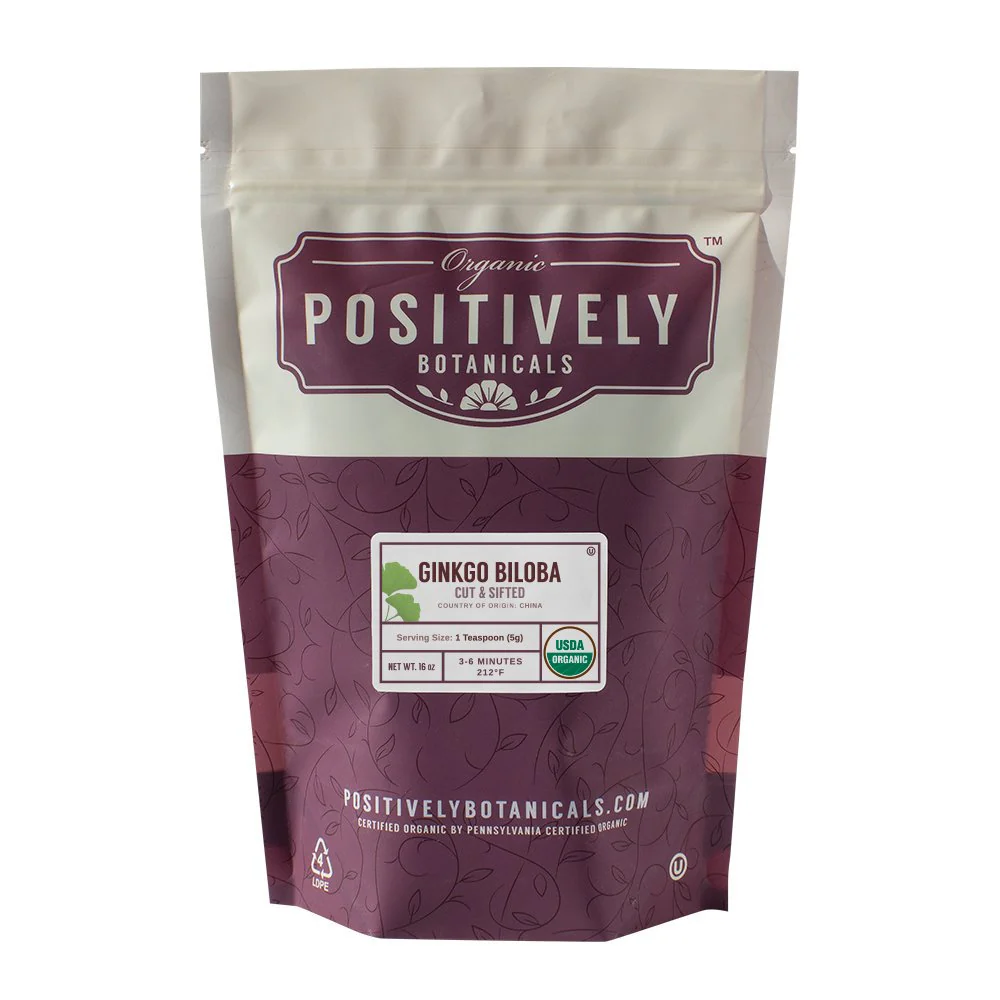 Organic Ginkgo Biloba - Loose Leaf Botanical - Image 3