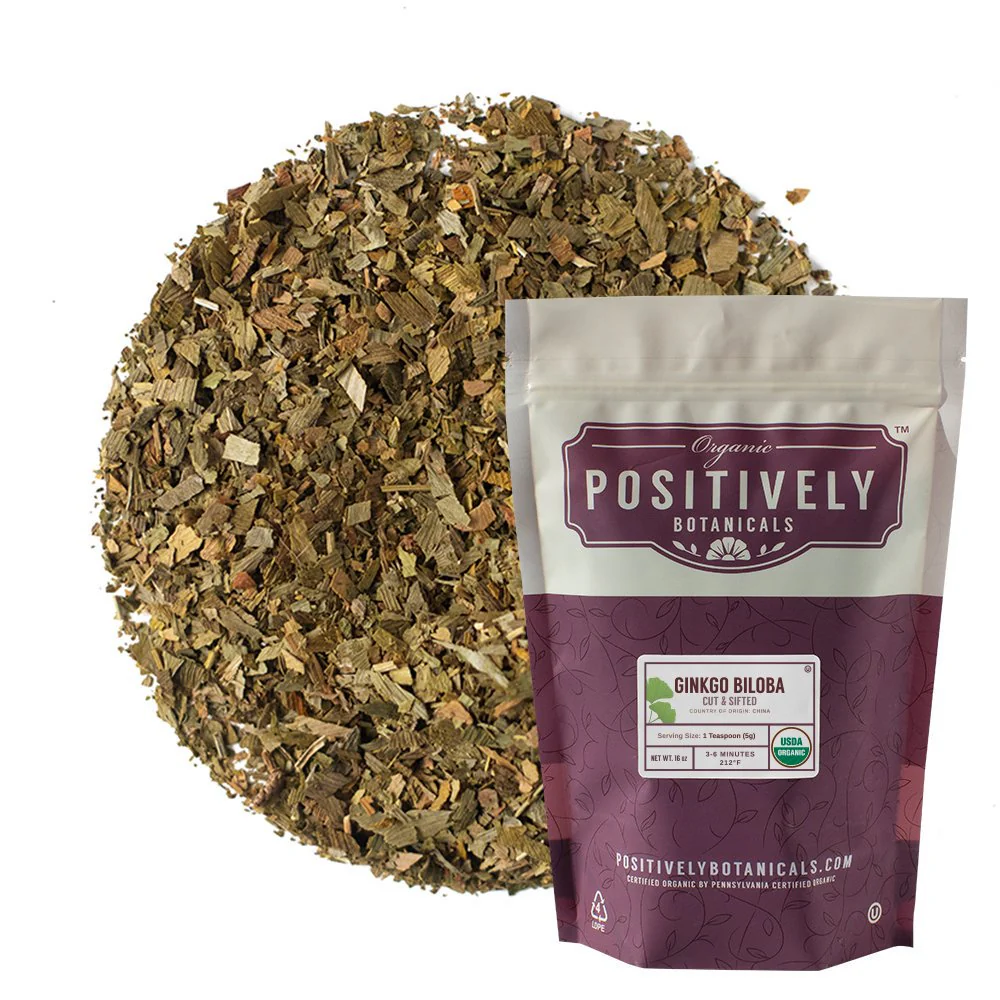 Organic Ginkgo Biloba - Loose Leaf Botanical - Image 4