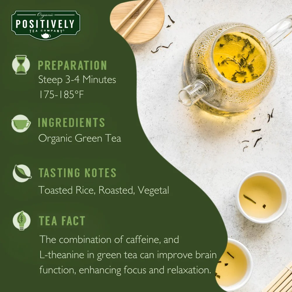 Organic Green Tea - Tea Bags - Image 3