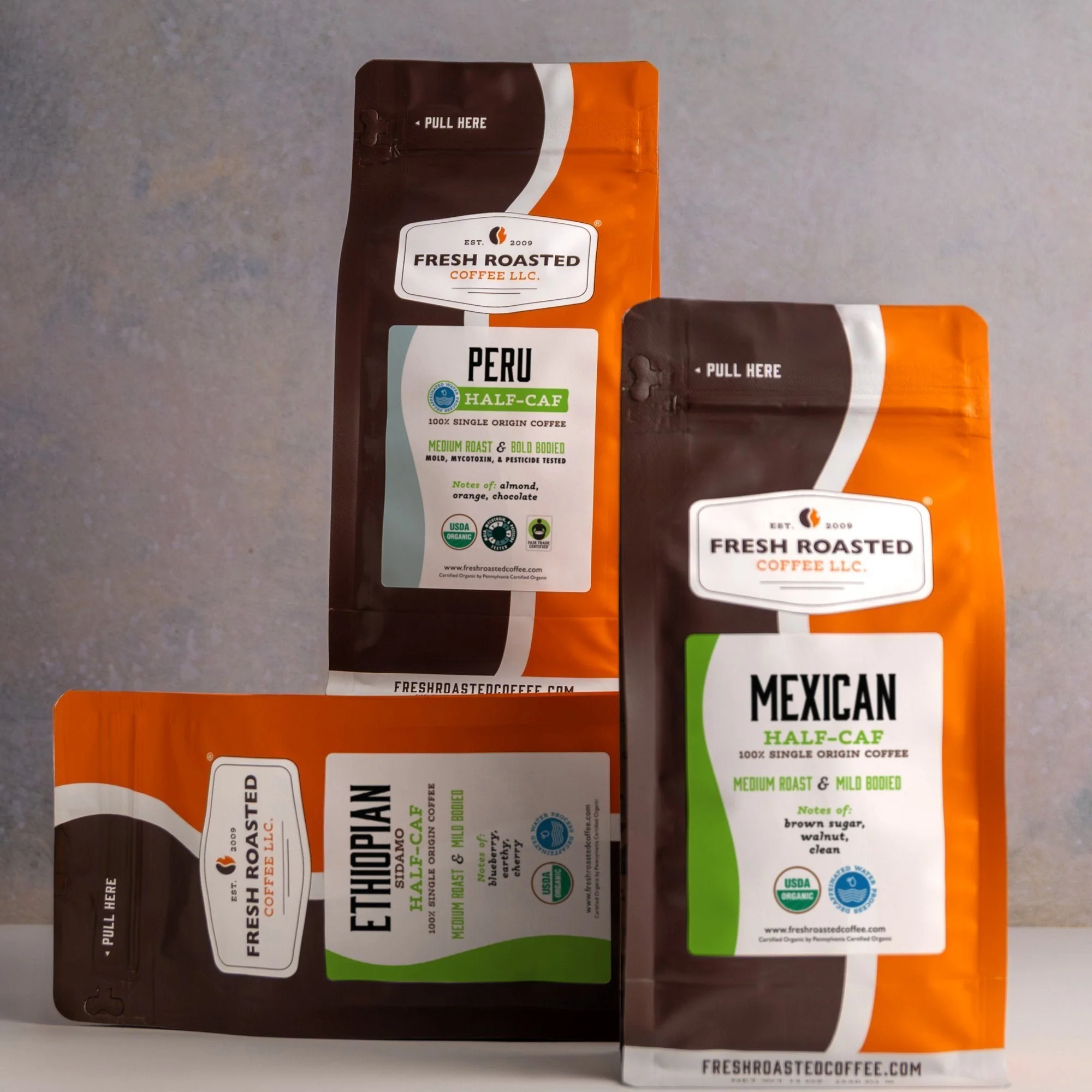 Half Caf, Full Flavor - Organic Roasted Coffee Bundle - Image 2