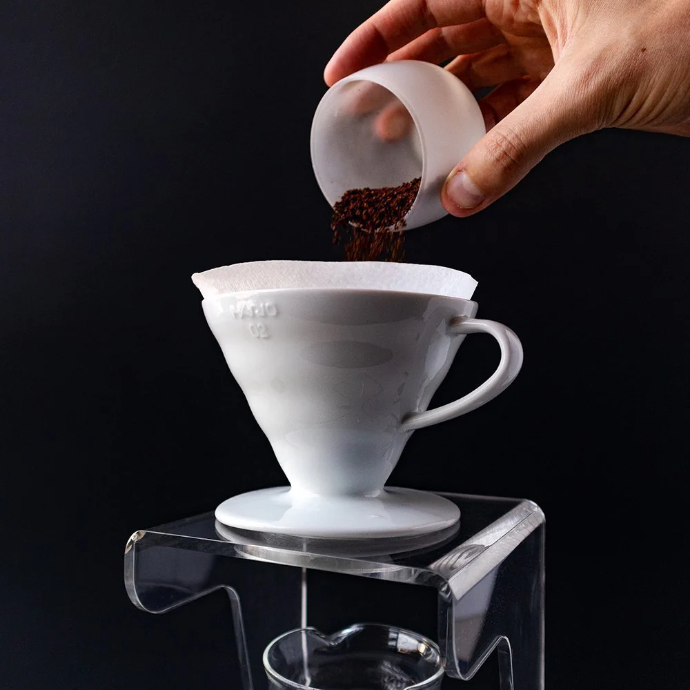 Hario® V60 Ceramic Coffee Dripper, Size 02 - Image 3