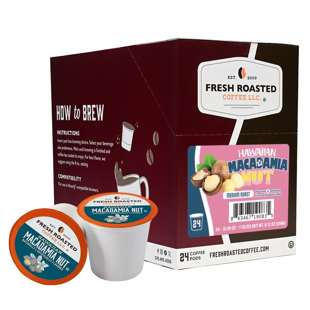 Hawaiian Macadamia Nut - Flavored Classic Pods