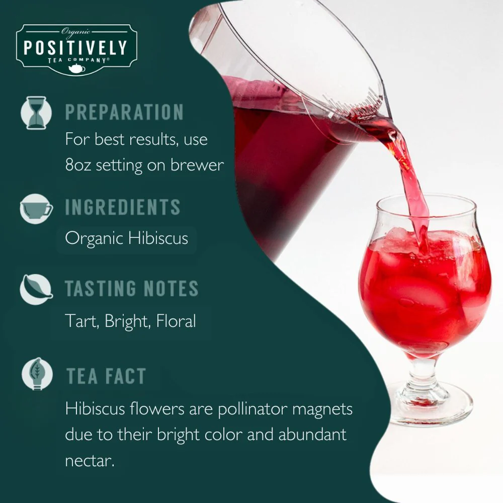 Organic Hibiscus - Classic Tea Pods - Image 4