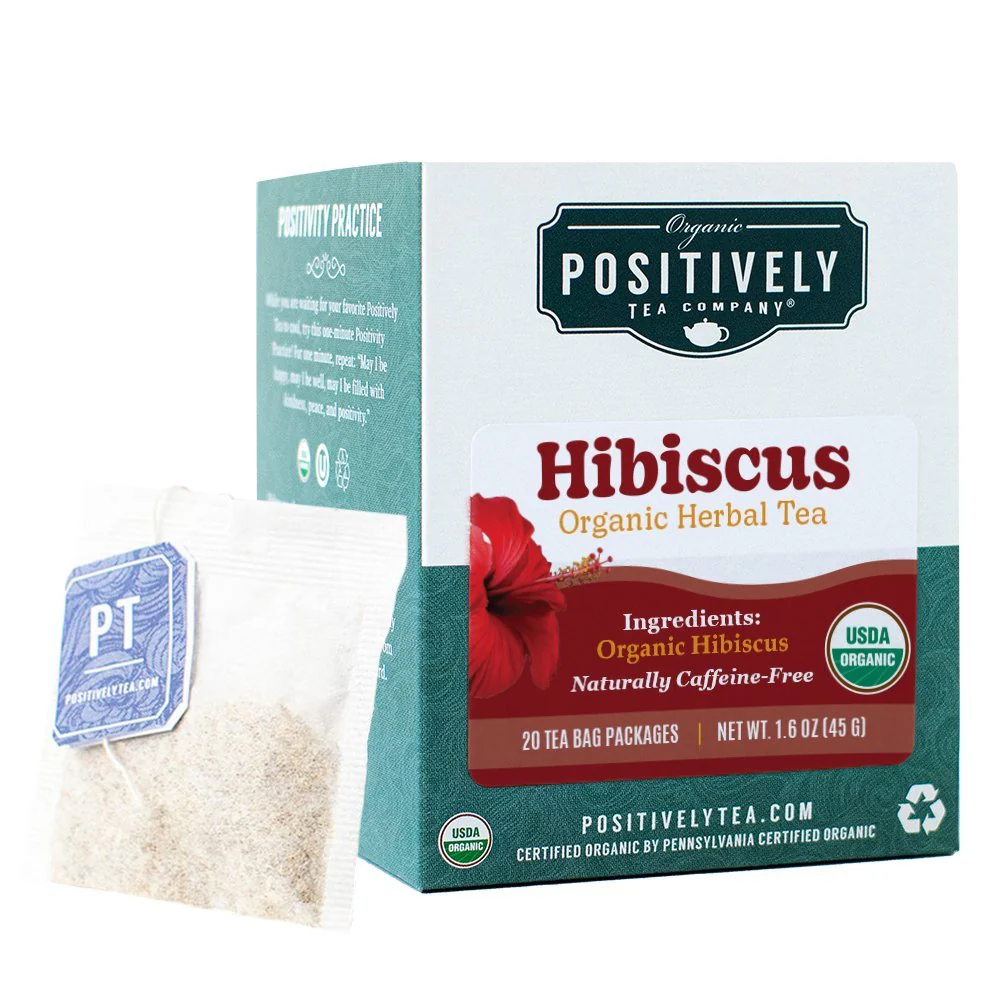 Organic Hibiscus Tisane - Tea Bags - Image 2