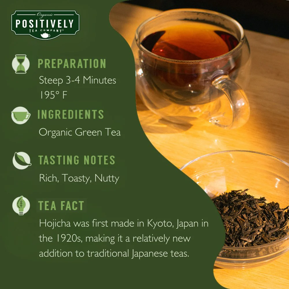 Organic Hojicha - Loose Leaf Tea - Image 5