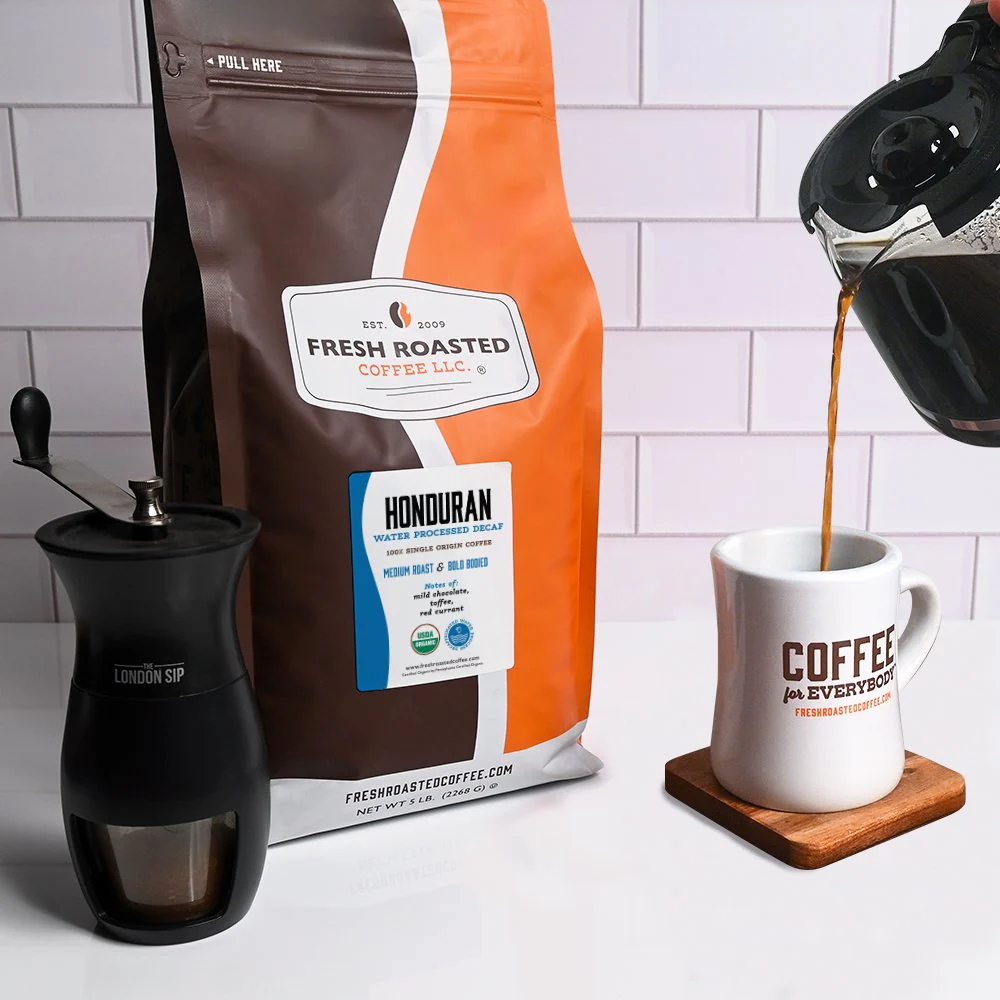 Organic Honduran Water-Processed Decaf - Roasted Coffee - Image 4