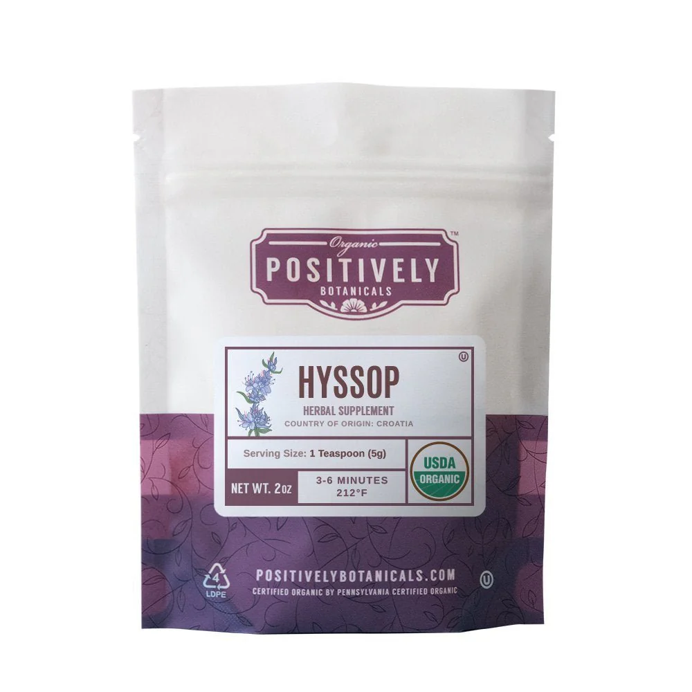 Organic Hyssop - Loose Leaf Botanical - Image 3