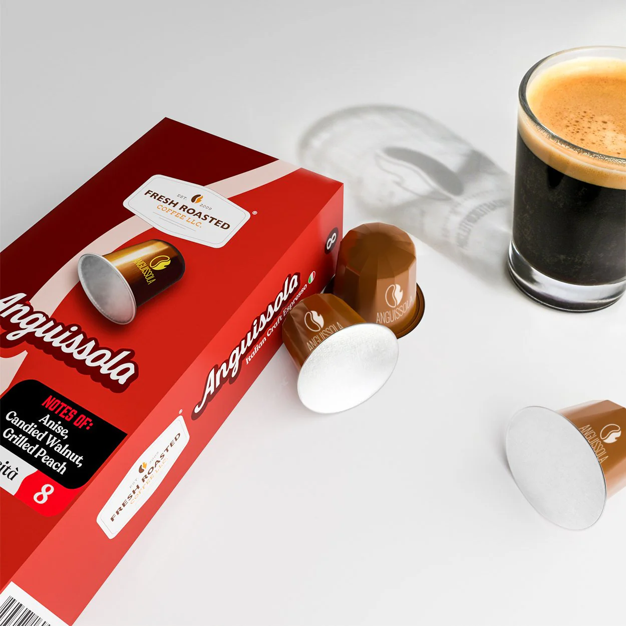 Italian Craft Espresso: Anguissola - Espresso Capsules - Image 4