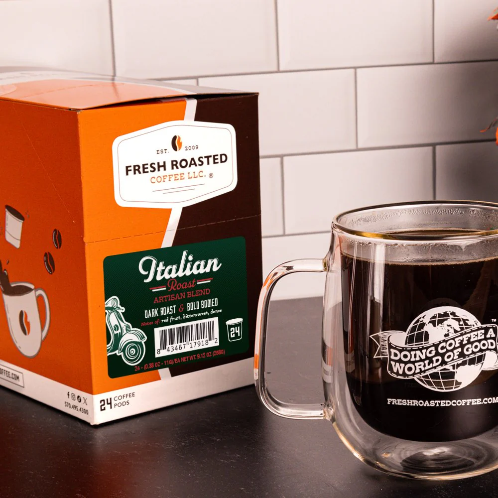 Italian Roast Espresso - Classic Coffee Pods - Image 4