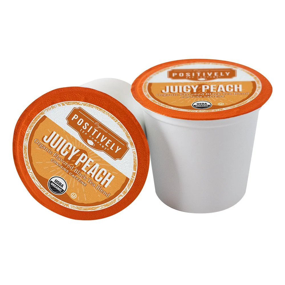 Organic Juicy Peach Black - Classic Tea Pods - Image 2