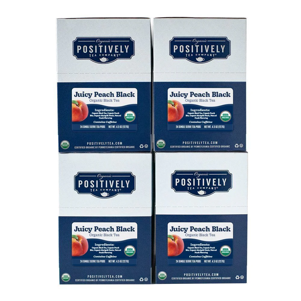 Organic Juicy Peach Black - Classic Tea Pods - Image 6