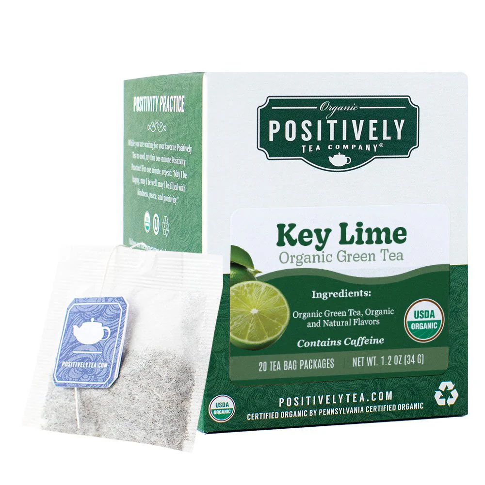 Organic Key Lime Green - Tea Bags - Image 2