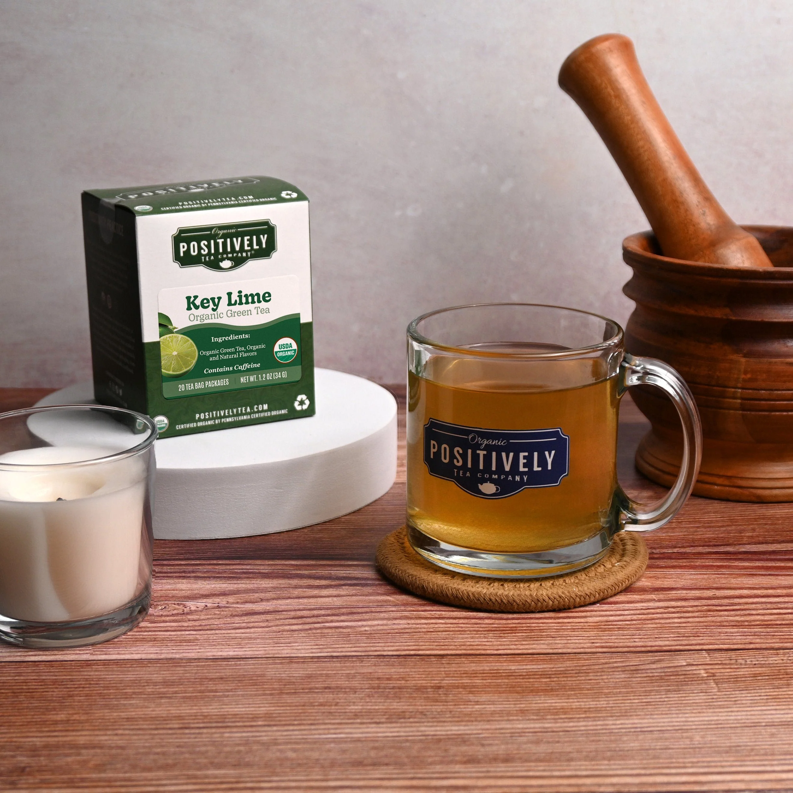 Organic Key Lime Green - Tea Bags - Image 3