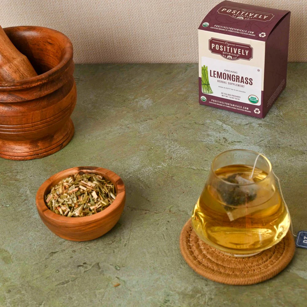 Organic Lemongrass - Botanical Tea Bags - Image 4