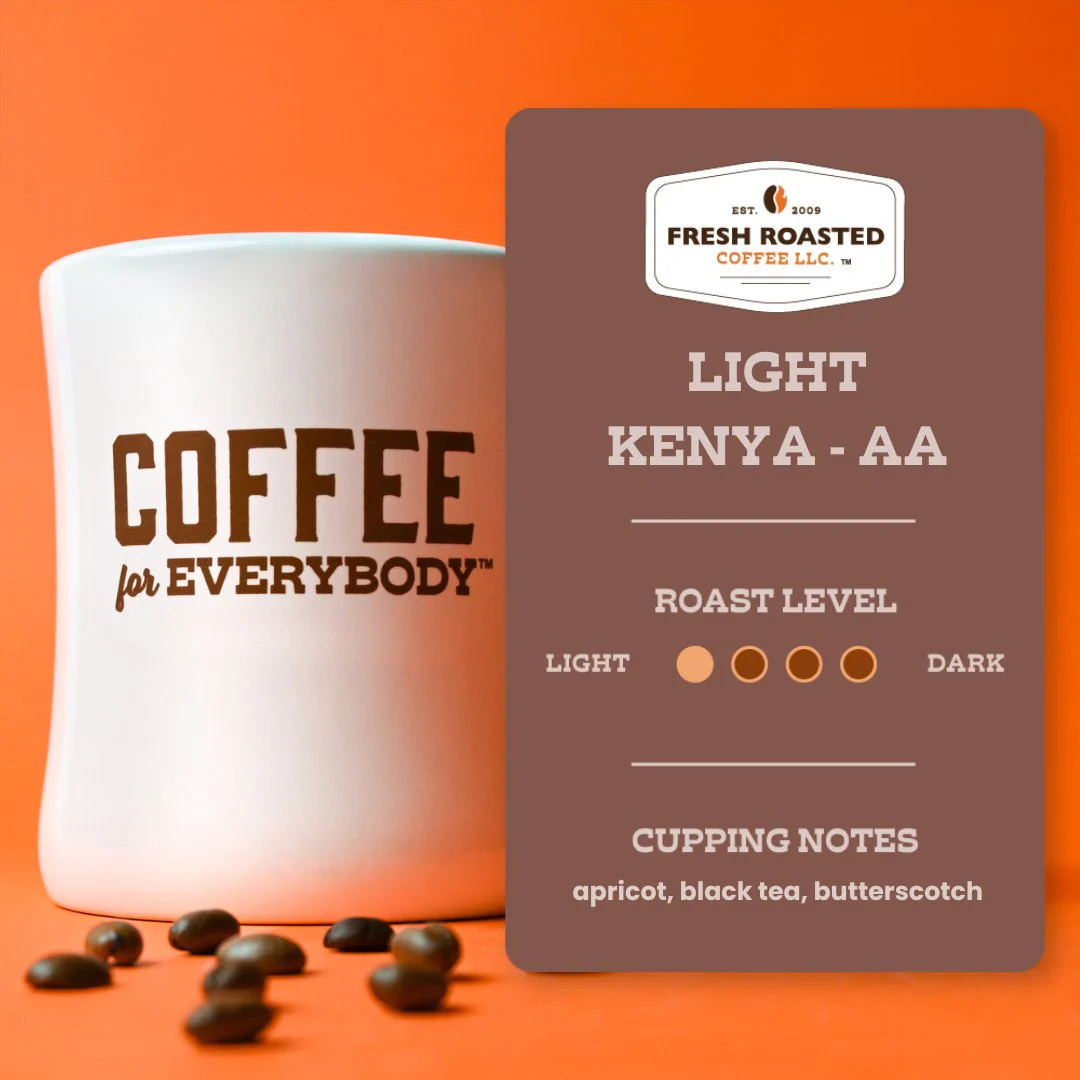 Light Kenya AA - Roasted Coffee - Image 3