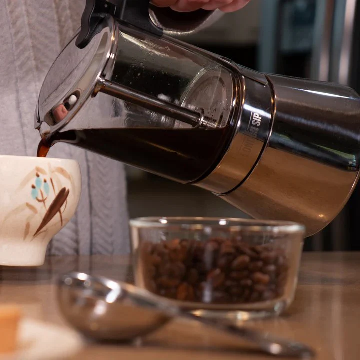 London Sip® Glass Top Espresso Maker - Image 7