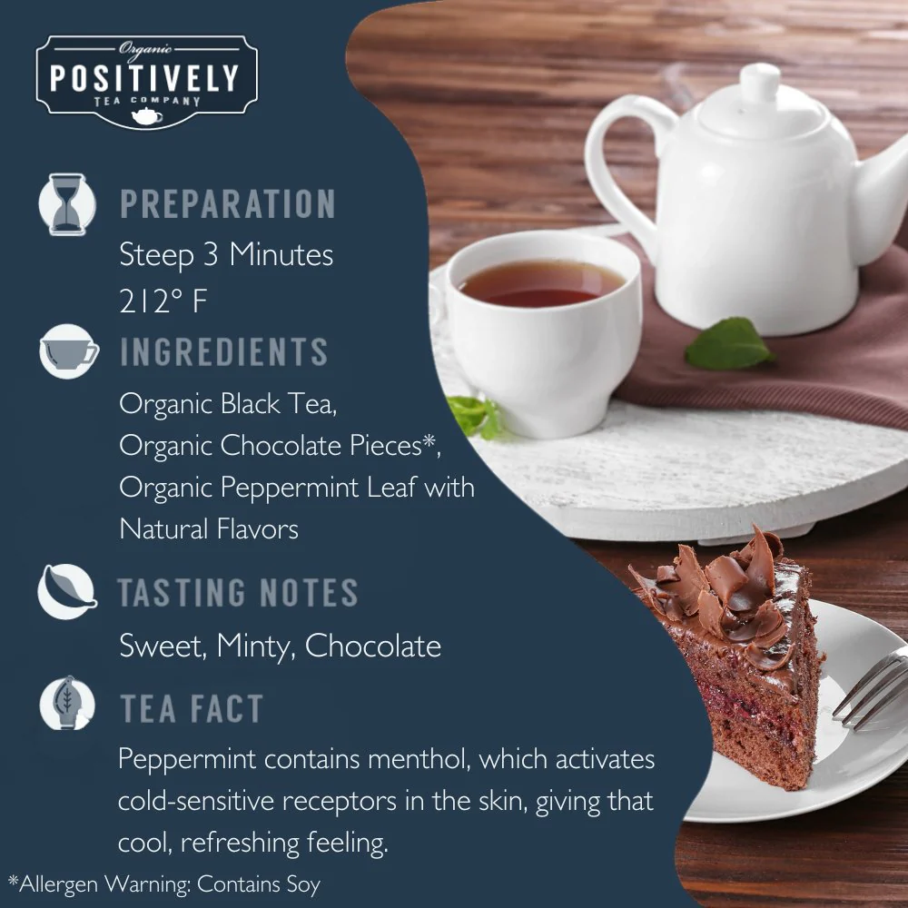 Organic Mint Chocolate Chip - Loose Leaf Tea - Image 4