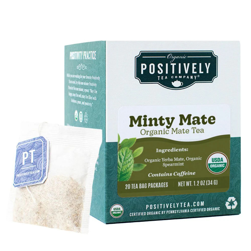 Organic Minty Mate - Tea Bags - Image 2