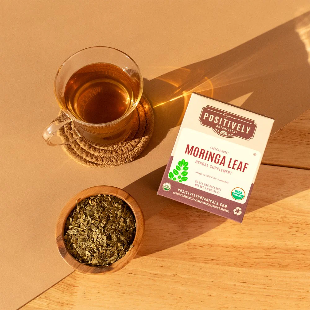Organic Moringa Leaf - Botanical Tea Bags - Image 4