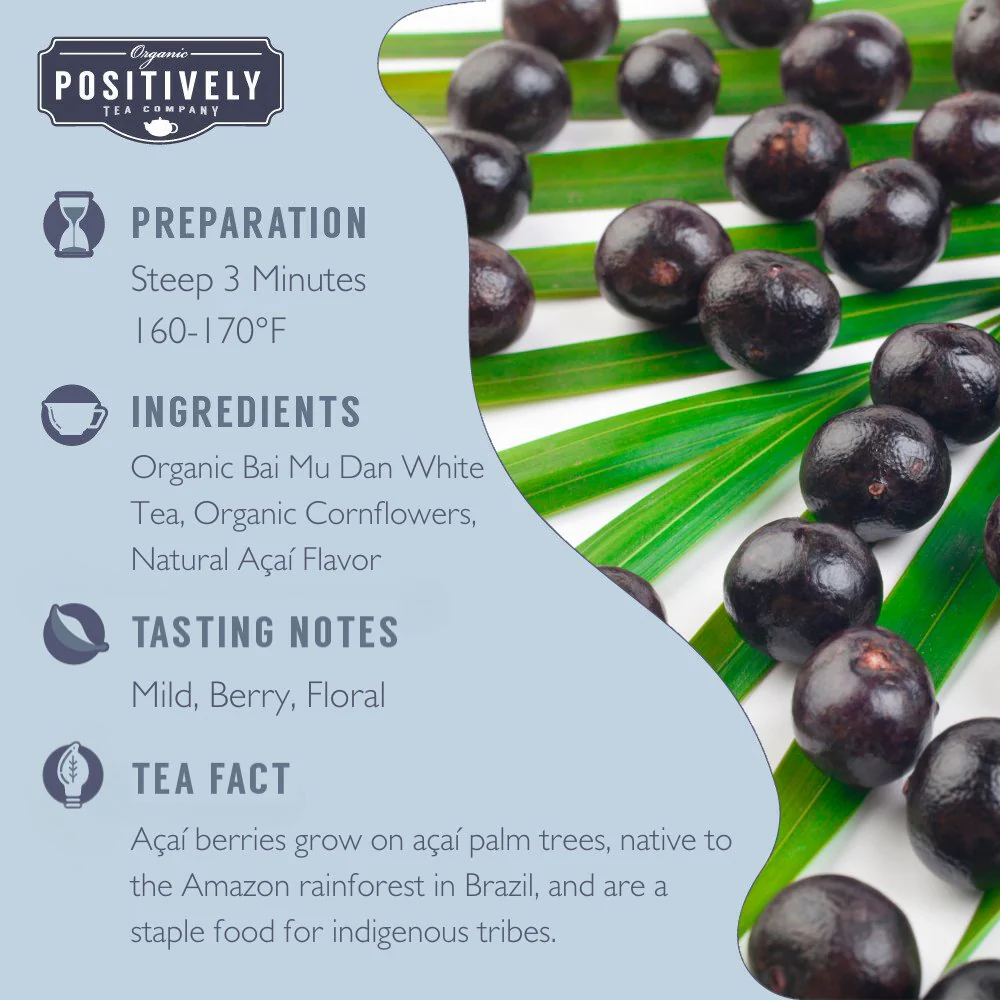 Organic Açaí White - Loose Leaf Tea - Image 4