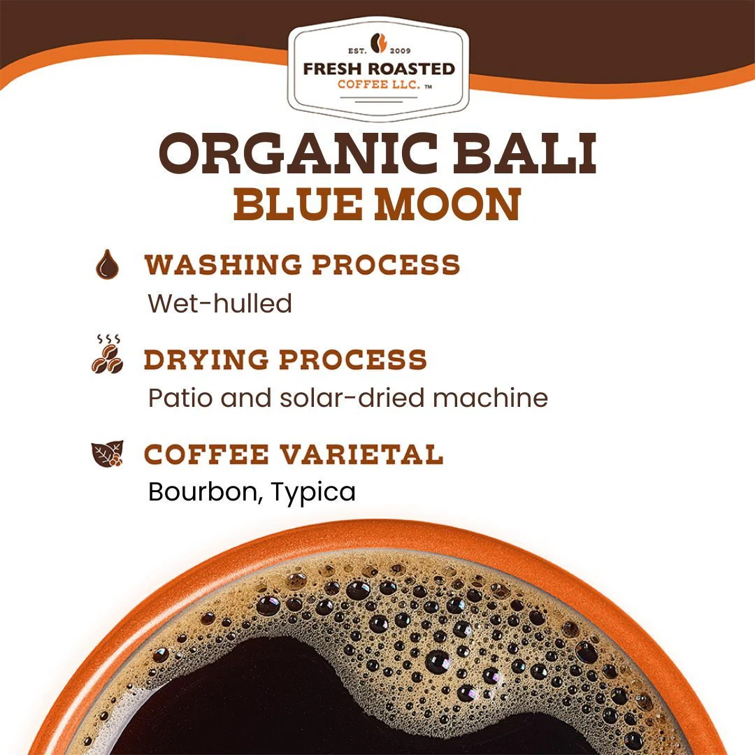 Organic Bali Blue Moon - Roasted Coffee - Image 2