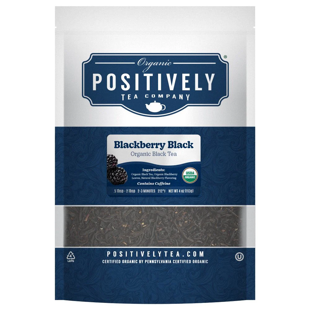 Organic Blackberry Black - Loose Leaf Tea - Image 7